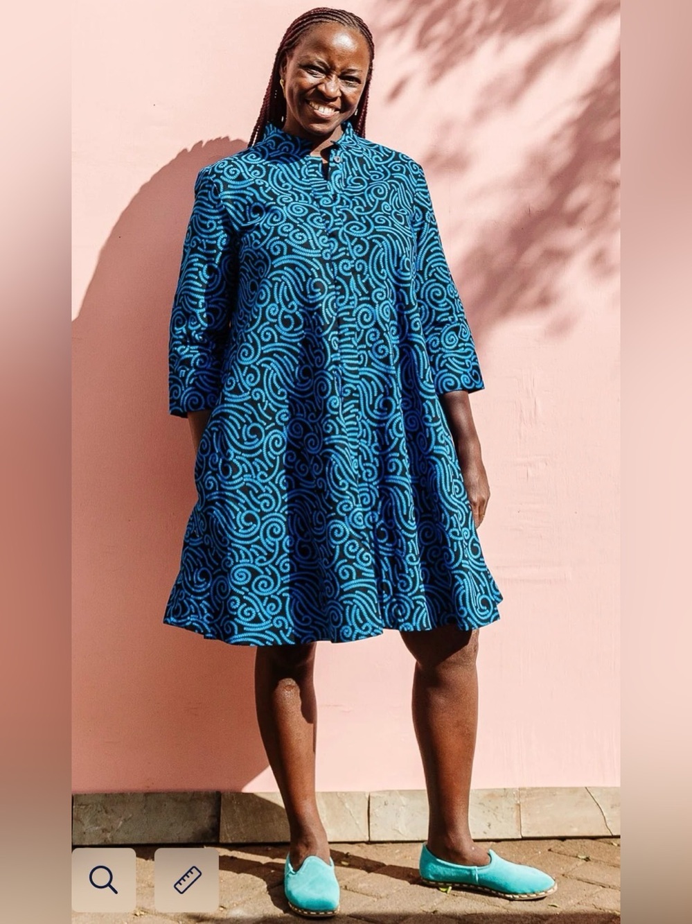 Zuri Winds of Change Dress Kenya size medium - Picture 2 of 10